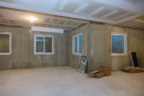 Basement Concrete Resurfacing in Bloomington